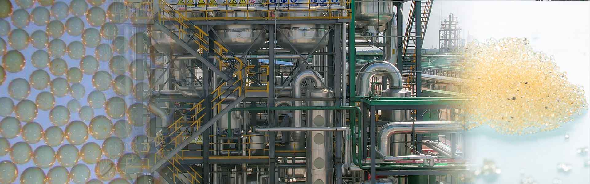 Ion exchange and adsorption resin systems