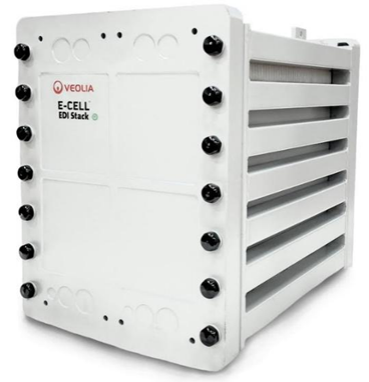 Veolia E-Cell MK-9D EDI Stack – New Model, 16 m³/h Nominal Flow for Industrial Ultrapure Water
